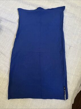 Diesel Strapless Tube Dress in Royal Blue